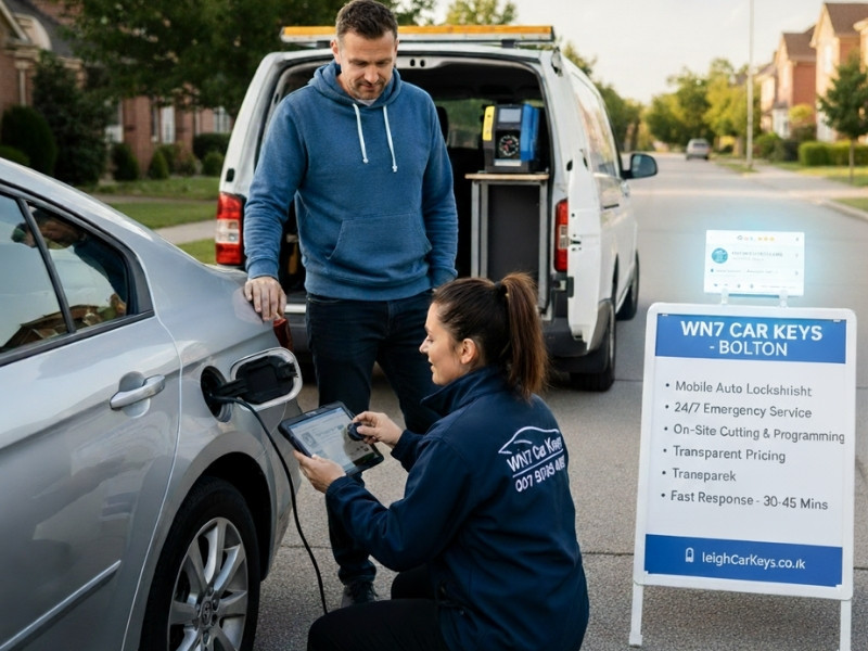 Find Trusted Car Key Locksmiths Near You in Bolton